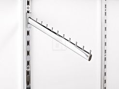 Wieszak pochyły bezpośrednio do szyny 40cm