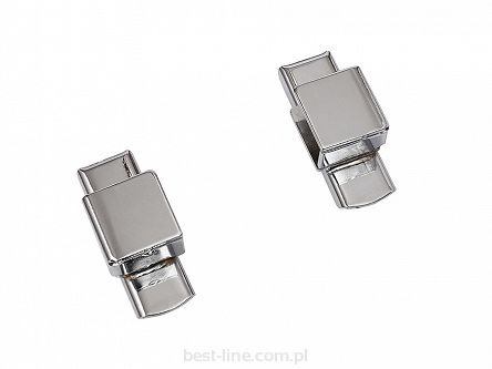 Uchwyty na poprzeczkę z rury owalnej