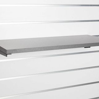 Wsporniki pod półkę 30cm (para) Slatwall czarny - 2