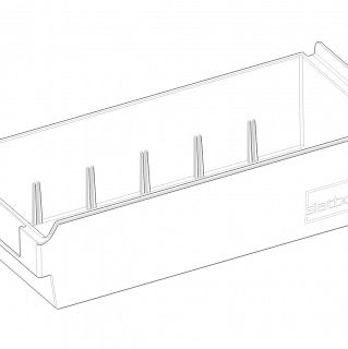 Pojemnik na panel SHELF 300L - 2