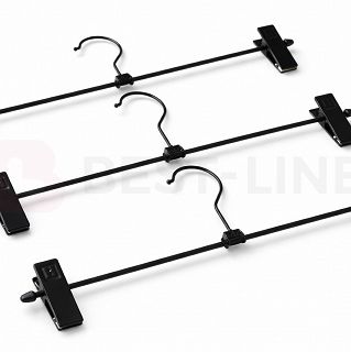 Wieszak klamrowy SMART ALL BLACK (10szt.) - 2