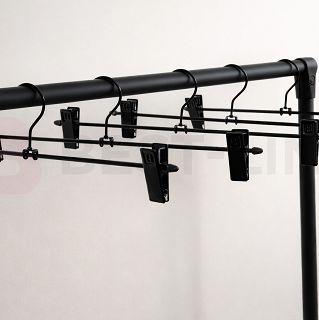 Wieszak klamrowy SMART ALL BLACK (10szt.) - 3