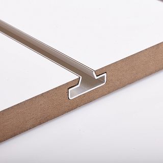 Wsuwka do panelu Spacewall Aluminium bw - 2