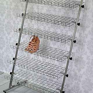 Regał na buty 7 PÓŁEK (wys.160cm, szer. 90cm) - 4