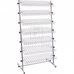 Regał na buty 7 PÓŁEK (wys.160cm, szer. 90cm)