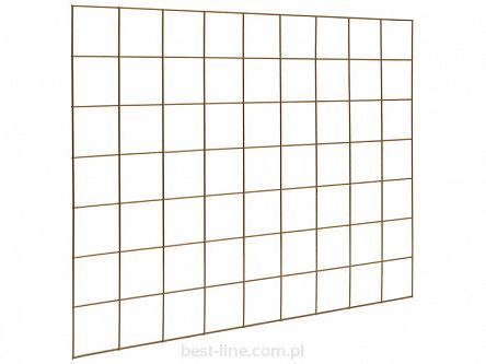 Krata organizer na ścianę 90/70 ZŁOTA