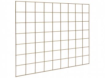 Krata organizer na ścianę 90/70 ZŁOTA