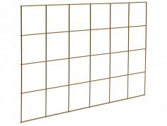 Krata organizer na ścianę 60/40 ZŁOTA