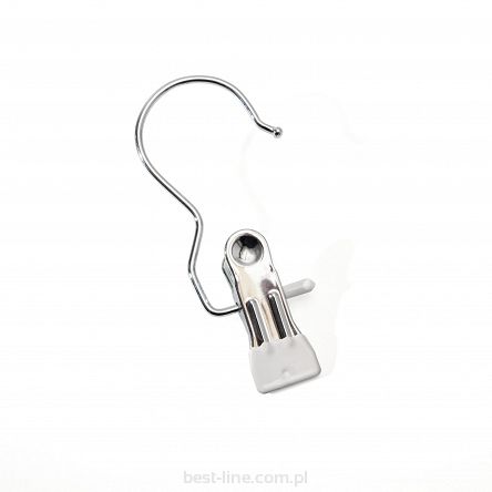 Wieszak pojedynczy z klamrą