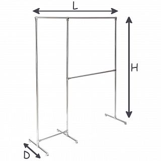 Stojak 200x250(150+100)x50cm - 3