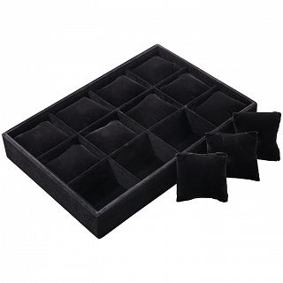 Tacka ekspozytor z poduszkami czarna - 2