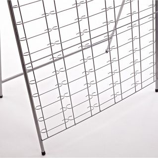 Stojak ekspozytor na okulary składany 82x208cm srebrny - 3