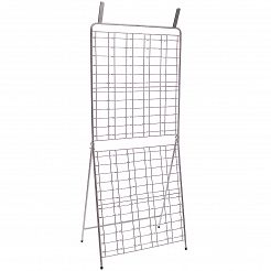 Stojak ekspozytor na okulary składany 82x208cm srebrny