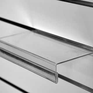 Półka z listwą cenową (plexi) Slatwall PP314 - 3