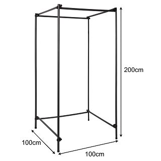Przymierzalnia Przebieralnia wolnostojąca BLACK - 2