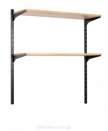 Garderoba jednomodułowa - OPTIB7 SMART - BLACK