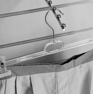 Wieszak klamrowy transparentny W537 40cm (10 szt.) - 2