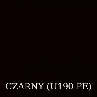 Panel MDF Slatwall Czarny (U190 PE) + wsuwki ALU (odstępy co 20cm) - 3