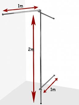 Przymierzalnia 1-kabinowa wzmocniona