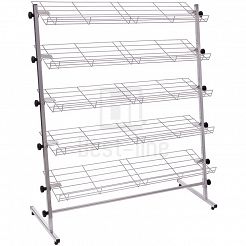 Stojak na buty 115/135 5 półek