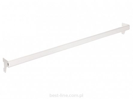 Poprzeczka na wieszaki 100cm WHITE uniwersal