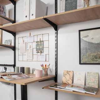 Szyna ścienna 1,2m universal BLACK - 3