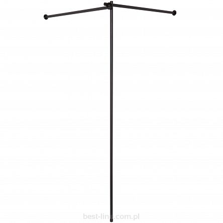 Przymierzalnia Przebieralnia 1-kabinowa Narożna BLACK