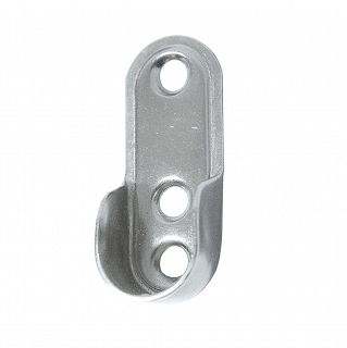 Drążek meblowy owalny do szafy 100cm (komplet) - 2