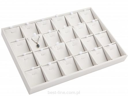 Ekspozytor Tacka Komplety Biała