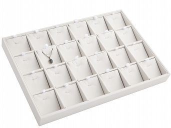 Ekspozytor Tacka Komplety Biała