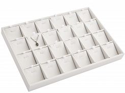 Ekspozytor Tacka Komplety Biała