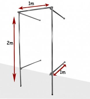 Przymierzalnia Przebieralnia 1-kabinowa środkowa