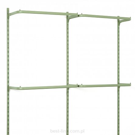 Garderoba dwumodułowa - OPTI-ZL6 - GREEN