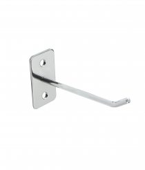 Zawieszka pojedyncza do ściany/płyty chrom