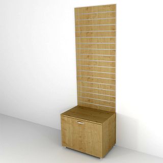 Zabudowa Slatwall z szufladą 80x240x50cm 17 FREZÓW - 4