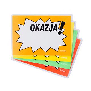 Etykieta cenowa laminowana 