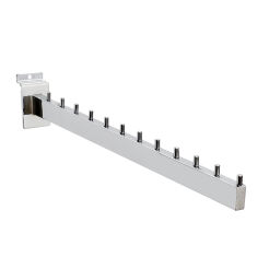 Wieszak pochyły na panel Slatwall 50cm 12N