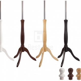 Manekin damski r. 42 z pianki poliuretanowej na drewnianej nodze - 2