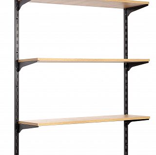 Garderoba jednomodułowa - OPTIB7 - BLACK - 4