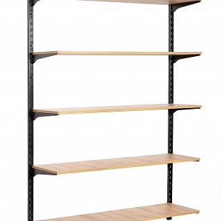 Garderoba jednomodułowa - OPTIB7 - BLACK - 2