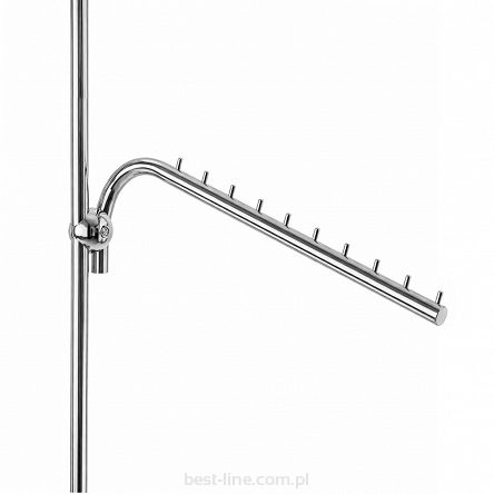 Wieszak fajka z uchwytem do rur