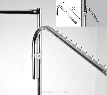 Wieszak fajka z uchwytem do rur