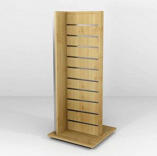 Gondola Slatwall T Trójstronna Na kółkach 170cm (15cm) - 2