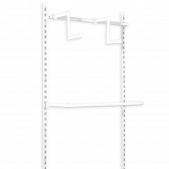 Garderoba jednomodułowa - OPTI-W91 - WHITE