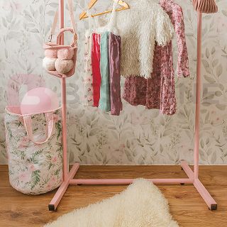 Stojak ubraniowy LOFT wys. 1,2m szer. 1m PINK - 3
