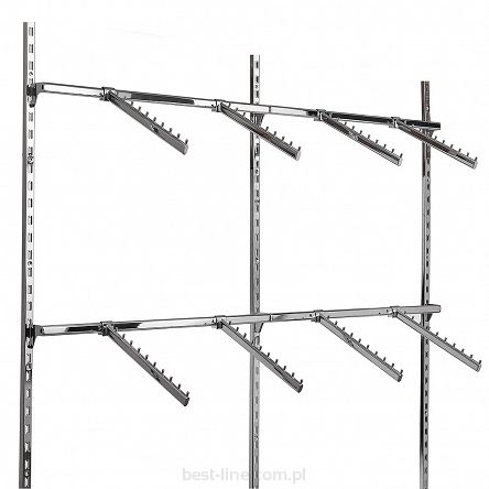 Garderoba dwumodułowa - OPTI4 - universal (różne wymiary)