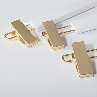 Wieszak GLAMOUR klamrowy biały - 3