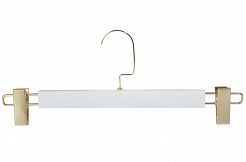 Wieszak GLAMOUR klamrowy biały