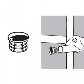 Zaślepka płaska fi25mm - 2