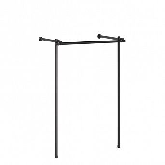 Regał niski 100x150x40cm BLACK